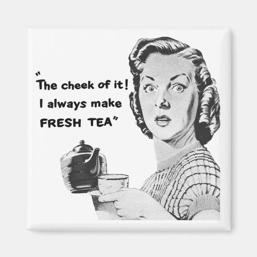 Frisches Tea Kitchen Magnet (Vintage Werbung) (Vorne)