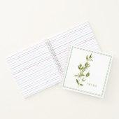 FRISCHES THYME 8.5x8.5 SpiralNotebook Notizblock (Innenseite)