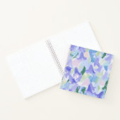 Frisches und sauberes Bluebells-Quadrativ-Notebook Notizblock (Innenseite)