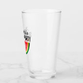 Frisches Wassermelonen-Slip Party Glas (Links)