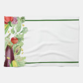 Frischfarmer-Markt-Veggies Geschirrtuch (Horizontal)