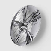 Frischfelge Runde Wanduhr (Winkel)