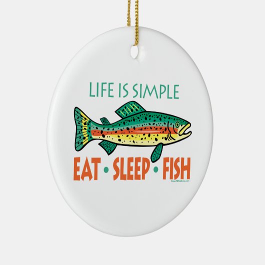 Frischfischerei Keramik Ornament (Rechts)