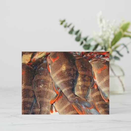 Frischfischkarte (Stehend Vorderseite)