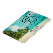 Frischfreie Getränke Paradise Beach Magnet (Linke Seite)