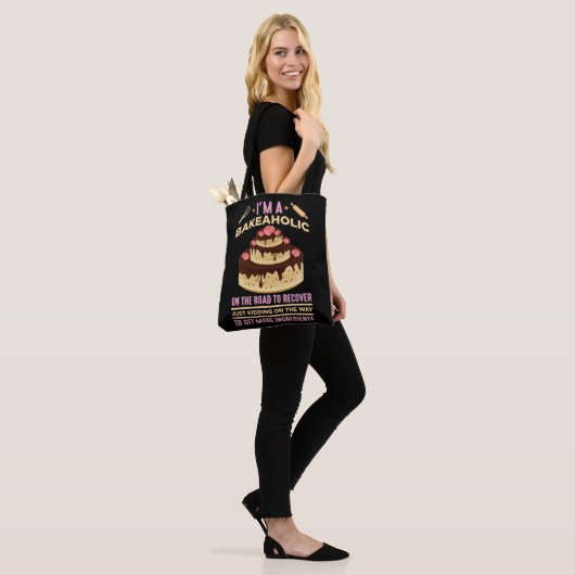 Frischgebäck Backkuchen Backwaren Bäckerei Tasche (Am Model)