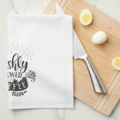 Frischgebackener Kaffee Geschirrtuch (Viertel Falte)