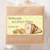 Frischgebackenes Brot - Avery-Label (Insitu)