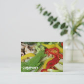 Frischgemüse 02 visitenkarte (Stehend Vorderseite)