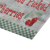 Frischgepflückte Cherries Cutting Board Schneidebrett (Ecke)