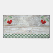 Frischgepflückte Kirschen Schreibtischunterlage (Vorderseite)