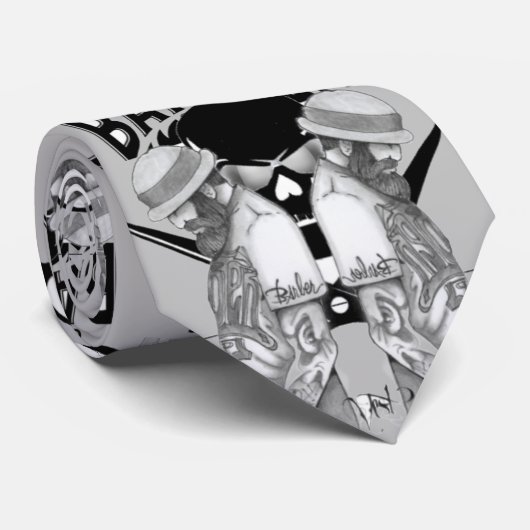 Frischhalsband Krawatte (Gerollt)