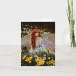 Frischhaltekleidung für Rothaare - Faltkarte Karte