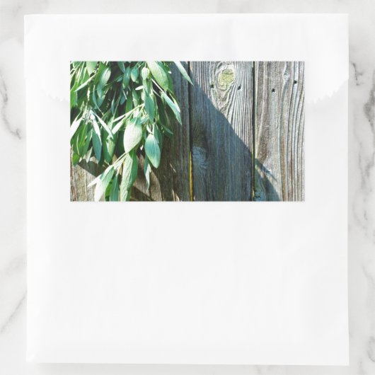 Frischholz Rechteckiger Aufkleber (Tasche)