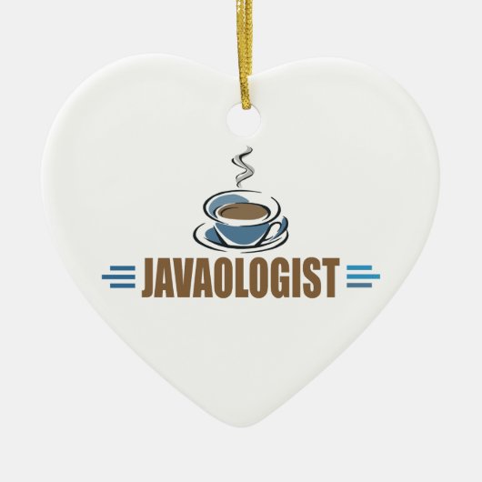 Frischkaffee Keramikornament (Vorne)