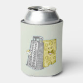 Frischkäse und Käsegrater Dosenkühler (Kanne Vorderseite)