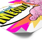 Frischkätzchen Pop Art Poster (Ecke)