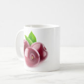 Frischkirschen Kaffeetasse (Vorderseite Links)