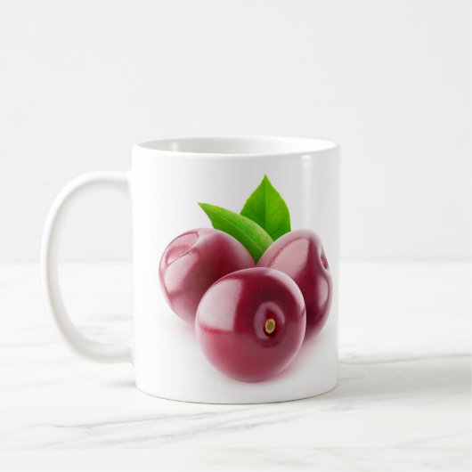 Frischkirschen Kaffeetasse (Links)