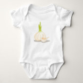 FrischKnoblauch Baby Strampler (Vorderseite)