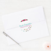 Frischkosmetik Runder Aufkleber (Umschlag)