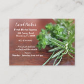 Frischkraut Visitenkarte (Vorderseite)