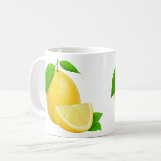 Frischlemon Kaffeetasse (Vorderseite Links)