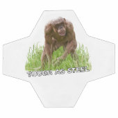 Frischloser Reißverschluss als Stahl Fußball (Flach)