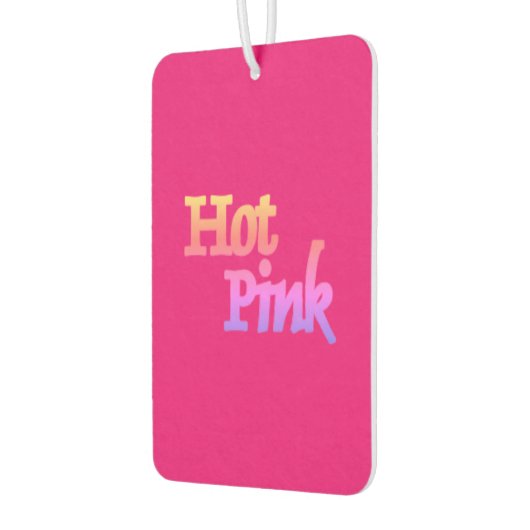 Frischluftkühler für heiß rosa Autos Autolufterfrischer (Links)