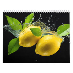 Frischobst Angebot Gesunde, farbenfrohe Lebensmitt Kalender