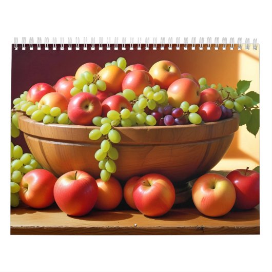 Frischobst Angebot Gesunde, farbenfrohe Lebensmitt Kalender (Titelbild)