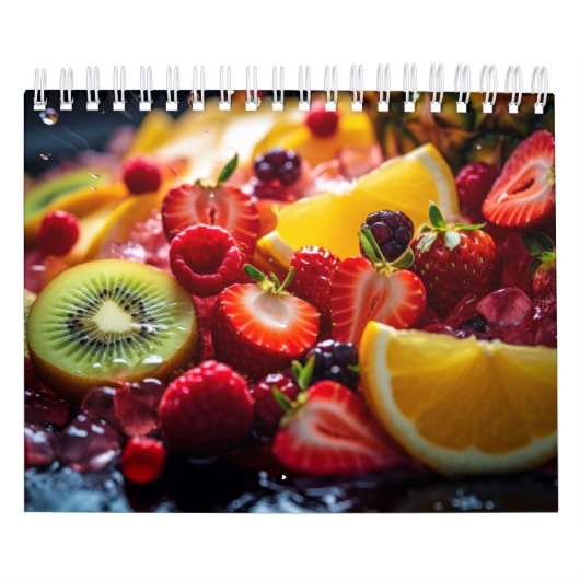 Frischobst Angebot Gesunde, farbenfrohe Lebensmitt Kalender (Titelbild)