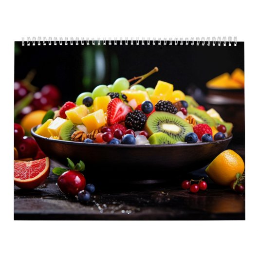 Frischobst Angebot Gesunde, farbenfrohe Lebensmitt Kalender (Titelbild)
