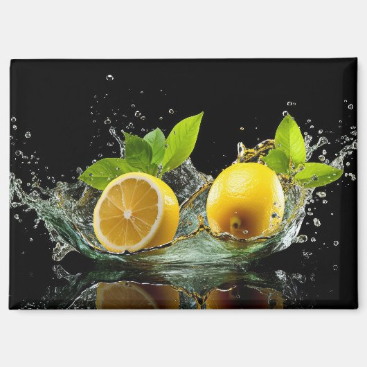 Frischobst Angebot Gesunde, farbenfrohe Lebensmitt Magnet (Vorderseite)