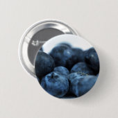 Frischreife Blaubeeren Button (Vorne & Hinten)