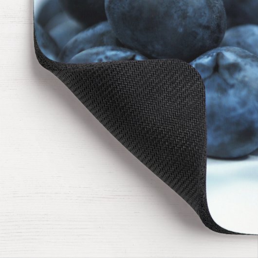Frischreife Blaubeeren Mousepad (Ecke)