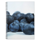 Frischreife Blaubeeren Notizblock (Vorderseite)