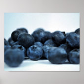 Frischreife Blaubeeren Poster (Vorne)