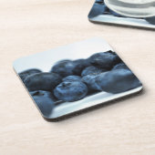 Frischreife Blaubeeren Untersetzer (Linke Seite)