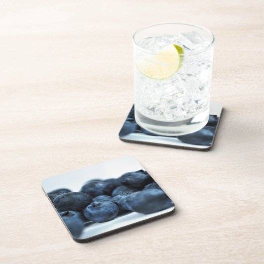 Frischreife Blaubeeren Untersetzer (Rechte Seite)