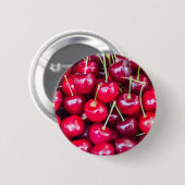 Frischreife Kirschen Button (Vorne & Hinten)