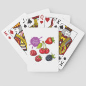 Frischreife Obstplantagen Spielkarten (Rückseite)