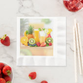 Frischsaftfrüchte Serviette (Beispiel)
