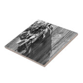 Frischschnitzel-Schnittholz-Graustufen Fliese (Seite)