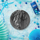 Frischschnitzel-Schnittholz-Graustufen Pappteller (Party)