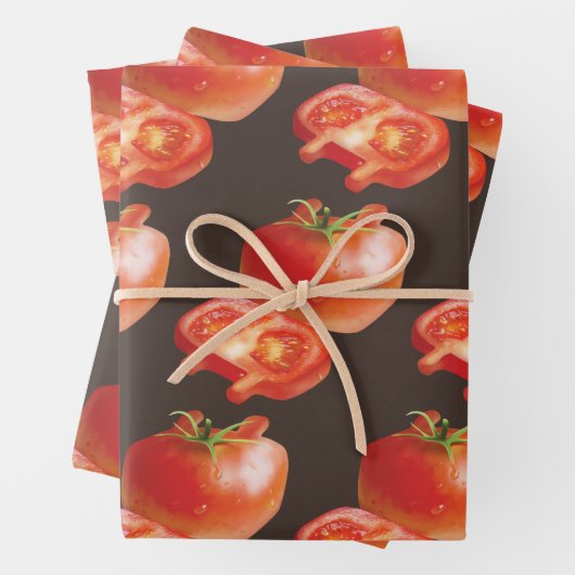 FrischTomate Geschenkpapier Set (Beispiel)