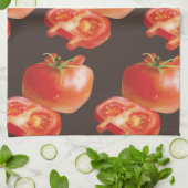 FrischTomate Geschirrtuch (Gefaltet)