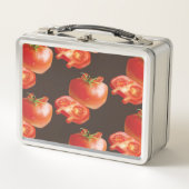 FrischTomate Metall Brotdose (Vorderseite)