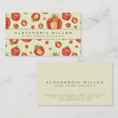 FrischTomaten | BIO | KOCH | Ernährungsberaterin Visitenkarte (Vorne/Hinten)