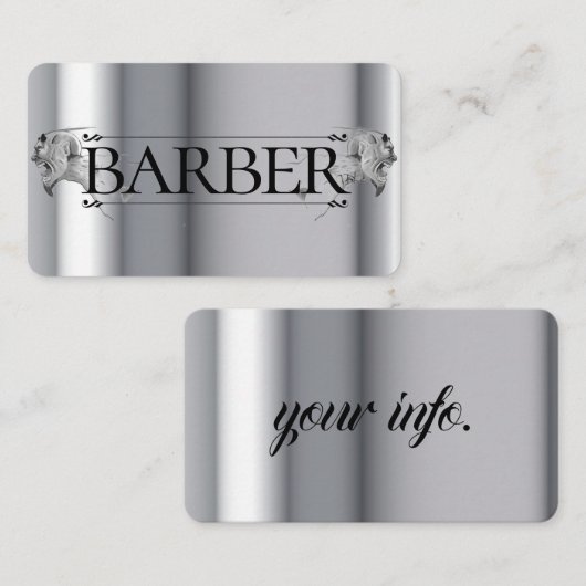 Frischvorlage gezeichnet visitenkarte (Vorne/Hinten)